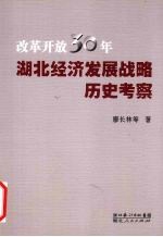 改革开放30年湖北经济发展战略历史考察