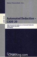 Lecture Notes in Artificial Intelligence 3632 Automated Deduction-CADE-20 20th International Confere