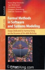 Lecture Notes in Computer Science 3393 Formal Methods in Software and Systems Modeling Essays Dedica