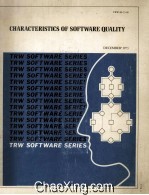 Characteristics of Software Quality