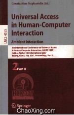 Lecture Notes in Computer Science 4555 Universal Access in Human-Computer Interaction Ambient Intera