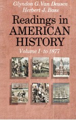 Readings in American History Volume I:To 1877