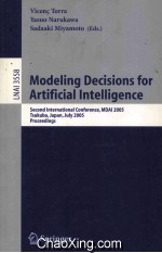 Lecture Notes in Artificial Intelligence 3558 Modeling Decisions for Artificial Intelligence Second