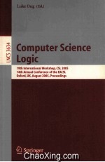 Lecture Notes in Computer Science 3634 Computer Science Logic 19th International Workshop