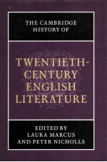 THE CAMBRIDGE HISTORY OF TWENTIETH-CENTURY ENGLISH LITERATURE