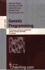 Lecture Notes in Computer Science 3003 Genetic Programming 7th European Conference