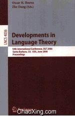 Lecture Notes in Computer Science 4036 Developments in Language Theory 10th International Conference