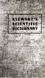 Stewarts Scientific Dictionary