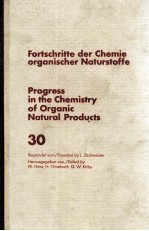 FORTSCHRITTE DER CHEMIE ORGANISCHER NATURSTOFFE PROGRESS IN THE CHEMISTRY OF ORGANIC NATURAL PRODUC