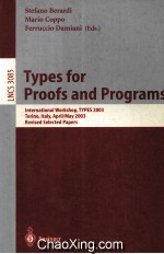 Lecture Notes in Computer Science 3085 Types for Proofs and Programs International Workshop