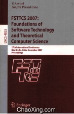 Lecture Notes in Computer Science 4855 FSTTCS 2007:Foundetions of Software Technology and Theoretica