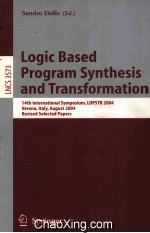 Lecture Notes in Computer Science 3573 Logic Based Program Synthesis and Transformation 14th Interna