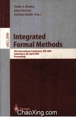 Lecture Notes in Computer Science 2999 Integrated Formal Methods 4th International Conference