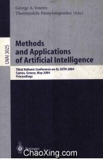 Lecture Notes in Artificial Intelligence 3025 Methods and Applications of Artificial Intelligence Th