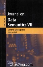 Lecture Notes in Computer Science 4244 Jurnal on Data Semantics VII