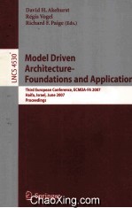 Lecture Notes in Computer Science 4530 Model Driven Architecture-Foundations and Applications Third