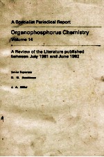 A SPECIALIST PERIODICAL REPORT ORGANOPHOSPHORUS CHEMISTRY VOLUME 14