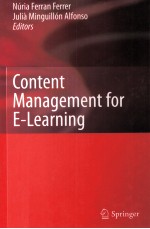 Content Management for E-Learning