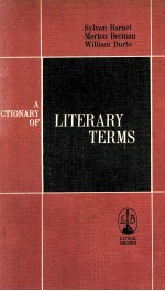 A DICTIONARY of LITERARY TERMS