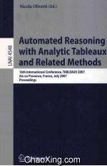 Lecture Notes in Artificial Intelligence 4548 Automated Reasoning with Analytic Tableaux and Related