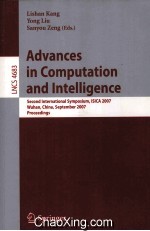 Lecture Notes in Computer Science 4683 Advances in Computation and Intelligence Second International