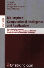 Lecture Notes in Conputer Science 4688 Bio-Inspired Computational IIntelligence and Applications Int