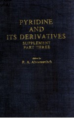 PYRIDINE AND ITS DERIVATIVES SUPPLEMENT PART THREE