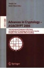 Lecture Notes in Computer Science 4284 Advances In Cryptology-ASIACRYPT 2006 12th International Conf