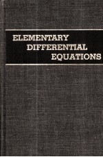 Elementary Differential Equations