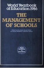 World Yearbook of Education 1986 THE MANAGEMENT OF SCHOOLS