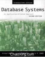 Database Systems An Application-Oriented Approach Second Edition