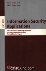 Lecture Notes in Computer Science 3325 Information Security Applications 5th International Workshop