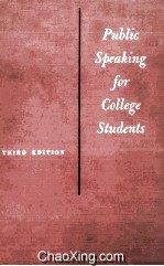 Public Speaking for College Students Third Edition