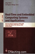 Lecture Notes in Computer Science 2968 Real-Time and Embedded Computing Systems and Applications 9th