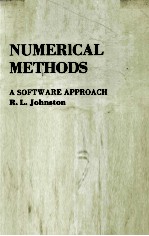 NUMERICAL METHODS A SOFTWARE APPROACH