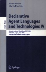 Lecture Notes in Artificial Intelligence 4327 Declarative Agent Languages and Technologies IV 4th In