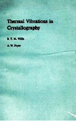 THERMAL VIBRATIONS IN CRYSTALLOGRAPHY