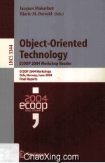 Lecture Notes in Computer Science 3344 Object-Oriented Technology ECOOP 2004 Workshop Reader ECOOP 2