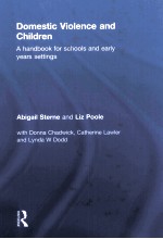 DOMESTIC VIOLENCE AND CHILDREN A HANDBOOK FOR SCHOOLS AND EARLY YEARS SETTINGS