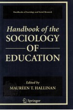 handbook of the sociology of education