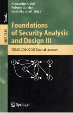 Lecture Notes in Computer Science 3655 Foundations of Security Analysis and Design III FOSAD 2004/20