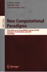 Lecture Notes in Computer Science 3526 New Computational Paradigms First Conference on Computability