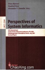 Lecture Notes in Computer Science 2244 Perspectives Of System Informatics 4th International Andrei E