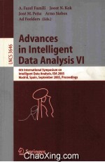 Lecture Notes in Computer Science 3646 Advances in Intelligent Data Analysis VI 6th International Sy