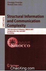 Lecture Notes in Computer Science 4474 Structural Information and Communication Complexity 14th Inte