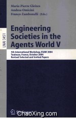 Lecture Notes in Artificial Intelligence 3451 Engineering Societies in the Agents World V 5th Intern