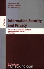 Lecture Notes in Computer Science 4586 Information Security and Privacy 12th Australasian Conference