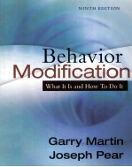 BEHAVIOR MODIFICATION WHAT IT IS AND HOW TO DO IT NINTH EDITION