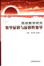 质效教学研究  教学反思与反思性教学