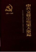 中共文登市党史大事记 1931-1949